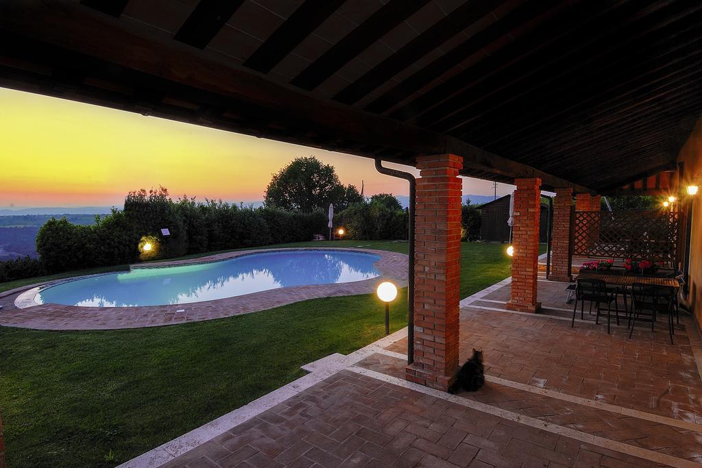 פיטיליאנו Agriturismo Poggio Delle Conche מראה חיצוני תמונה