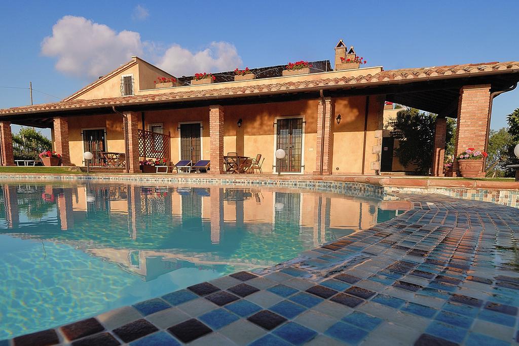 פיטיליאנו Agriturismo Poggio Delle Conche מראה חיצוני תמונה