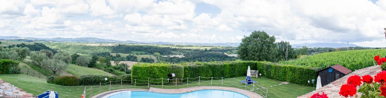 פיטיליאנו Agriturismo Poggio Delle Conche מראה חיצוני תמונה